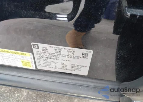 2016 GMC Acadia Slt-2 z USA, uszkodzony, nr VIN 1GKKVSKD3GJ152160